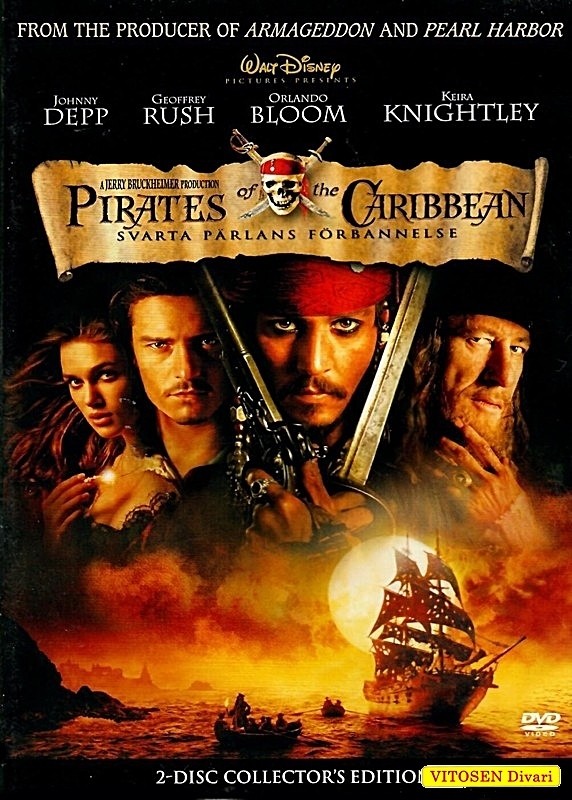 Pirates of the Caribbean - Svarta pärlans förbannelse, 2 disc collector&rsquo;s edition